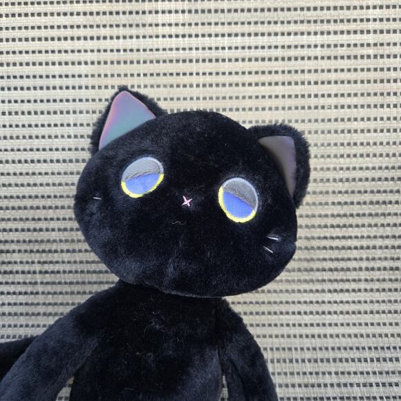 Doozie Drowsy Black Cat Plush. Noc The Black - Picture 2 of 7